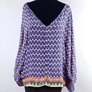 Tolani Revolve Exclusive Samantha  Silk Top  S